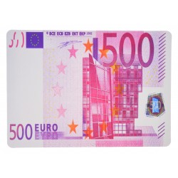 Mousepad birou bacnota 500 de Euro 28x20 cm - MOPADE500 Mousepad birou bacnota 500 de Euro 28x20 cm - MOPADE500
