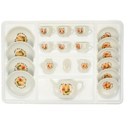 Set ceai portelan de jucarie, New Catena, cu model - 868G30 Set ceai portelan de jucarie, New Catena, cu model - 868G30