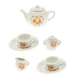 Set ceai portelan de jucarie, New Catena, cu model - 868G30 Set ceai portelan de jucarie, New Catena, cu model - 868G30