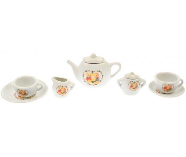 Set ceai portelan de jucarie, New Catena, cu model - 868G30