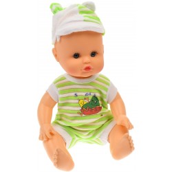 PRODUS RESIGILAT - Bebelus de jucarie cu biberon, olita, suzeta si pampers - R702A4