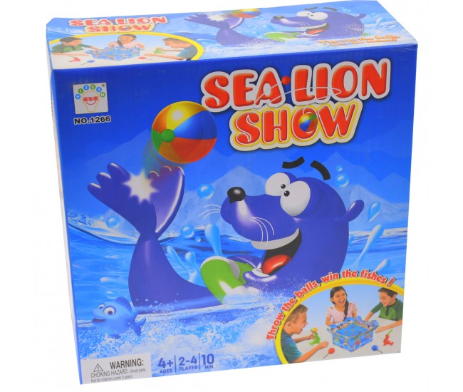Jocul Sea Lion Show, jucarie cu mingii si lei de mare - 1266