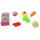 OFERTA! Set Bucatarie de jucarie cu mancare, ustensile, recipiente, sunete si lumini pentru copii - WDA24