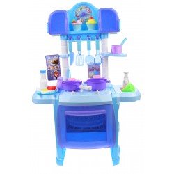 OFERTA! Set Bucatarie de jucarie cu mancare, ustensile, recipiente, sunete si lumini pentru copii - WDA24 OFERTA! Set Bucatarie de jucarie cu mancare, ustensile, recipiente, sunete si lumini pentru copii - WDA24