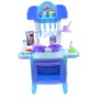OFERTA! Set Bucatarie de jucarie cu mancare, ustensile, recipiente, sunete si lumini pentru copii - WDA24