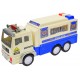 Masina de politie de jucarie cu sunete si luminite, alb - JY687 Masina de politie de jucarie cu sunete si luminite, alb - JY687
