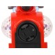 Motocicleta Spiderman de jucarie, cu luminite si sunete, rosie - 99943 Motocicleta Spiderman de jucarie, cu luminite si sunete, rosie - 99943