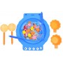 Joc de pescuit, cu undite si pestisori colorati,  jucarie cu diferite functii muzicale, pentru copii, albastru - 732