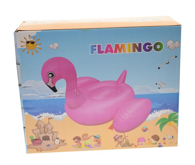 Saltea gonflabila Flamingo, 140 x 132 cm, roz - 2154B