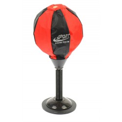 Minge de box pentru copii, jucarie gonflabila, cu arc - ZY1711