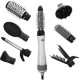 Perie multifunctionala pentru coafat 8 in 1, 1200W, alb, Surker, HB845