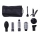 Perie multifunctionala pentru coafat 8 in 1, 1200W, alb, Surker, HB845