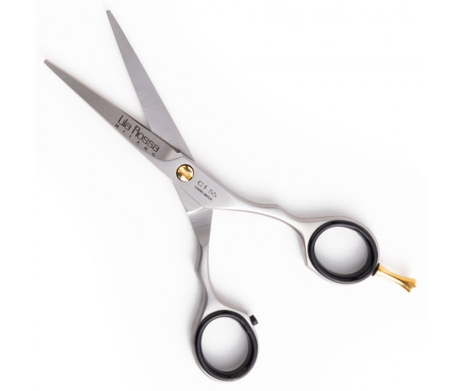 Foarfeca de tuns parul Lila Rossa, marime 5.5, pentru frizerie coafor salon - C1-55 Foarfeca de tuns parul Lila Rossa, marime 5.5, pentru frizerie coafor salon - C1-55