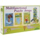 Joc Interactiv Jenga Puzzle, 3 Imagini - JG213