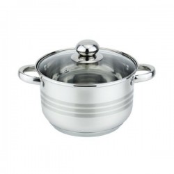 OFERTA! Oala cu capac Floria ZLN-4069, Inox, 24 x 15 cm, 5.5 L - ZLN4069 OFERTA! Oala cu capac Floria ZLN-4069, Inox, 24 x 15 cm, 5.5 L - ZLN4069