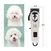 Masina de tuns caini, bichon, shi-tzu, etc, aparat profesional de tuns animale cu display, Daling 220V - 12W DLD77B