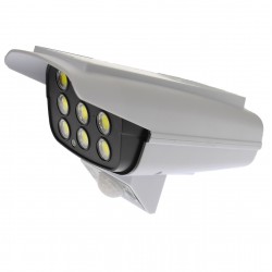 Camera falsa cu lampa solara, 100 LED-uri, cu senzor de miscare - XZ213