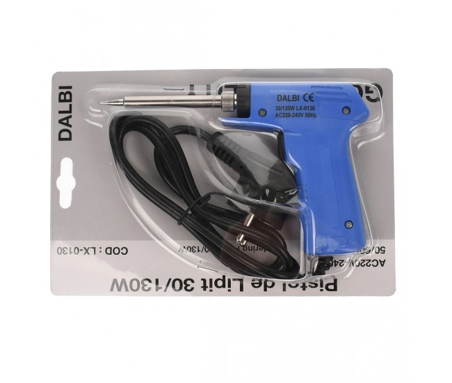 Pistol de lipit electric, letcon de lipit cu incalzire ultrarapida 130W LX-0130