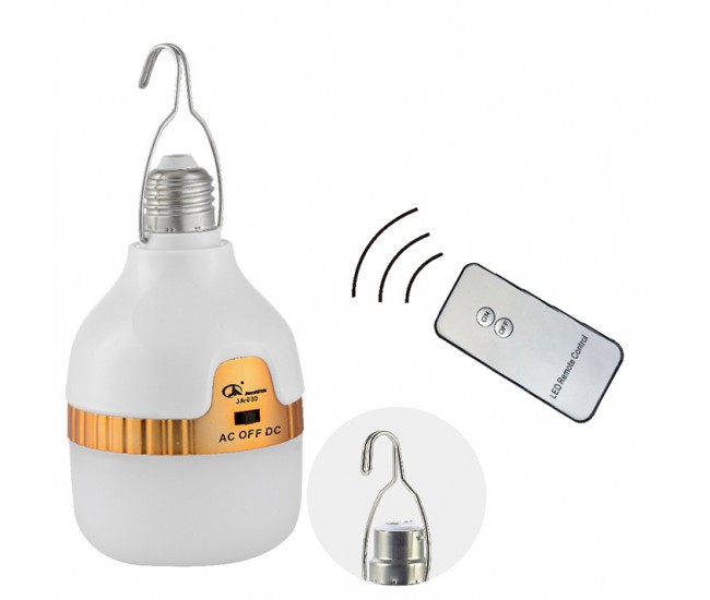 Bec portabil solar pentru camping si urgente, putere 8 W si incarcare la retea - JA899 Bec portabil solar pentru camping si urgente, putere 8 W si incarcare la retea - JA899