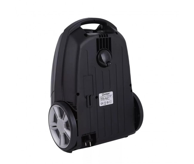 Aspirator DESSINI 2500W, cu filtru de aer HEPA si LED Display, cablu 5 m, negru DS777N