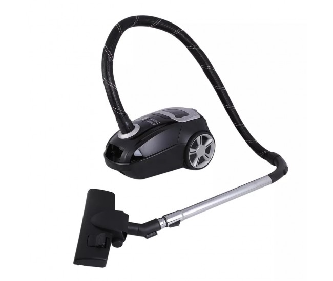 Aspirator DESSINI 2500W, cu filtru de aer HEPA si LED Display, cablu 5 m, negru DS777N