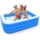 Piscina gonflabila dreptunghiulara, fabricata din PVC, dimensiuni 262x175x60cm - PSC5