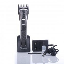Masina de Tuns Surker Waterproof, Reincarcabila, Rezistenta la Apa, cu lame din Otel Inoxidabil, Surker SK2017
