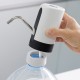 Pompa electrica pentru bidon, dozator, dispenser apa de baut, incarcare USB, alb