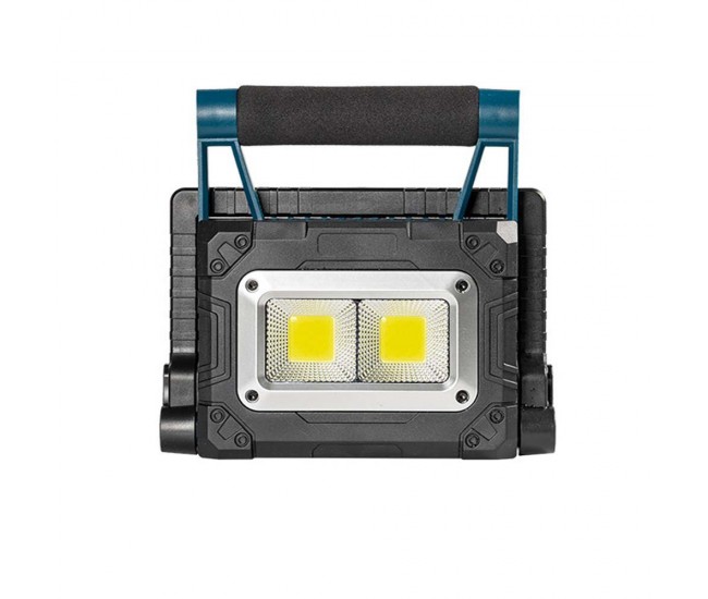 Lanterna de lucru, reincarcabila solar, magnetica, portabila, rezistenta la apa, Lampa LED 30W - W8752