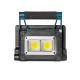 Lanterna de lucru, reincarcabila solar, magnetica, portabila, rezistenta la apa, Lampa LED 30W - W8752