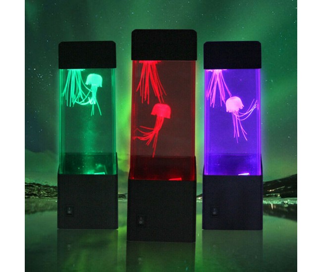 Lampa cu apa, Jelly Fish cu LED