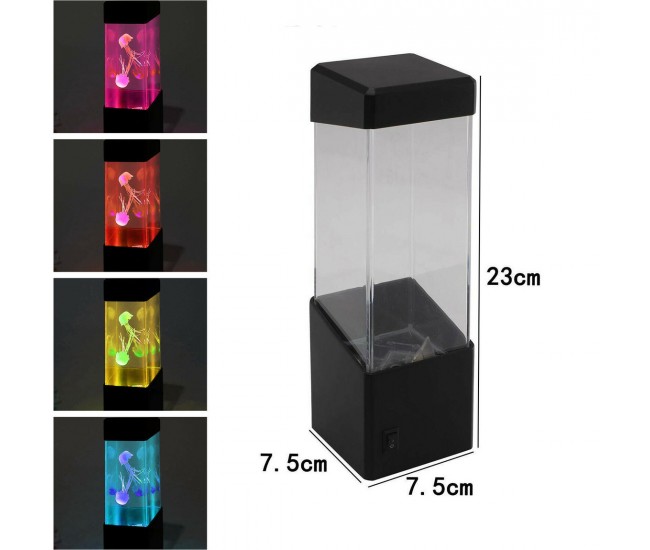 Lampa cu apa, Jelly Fish cu LED