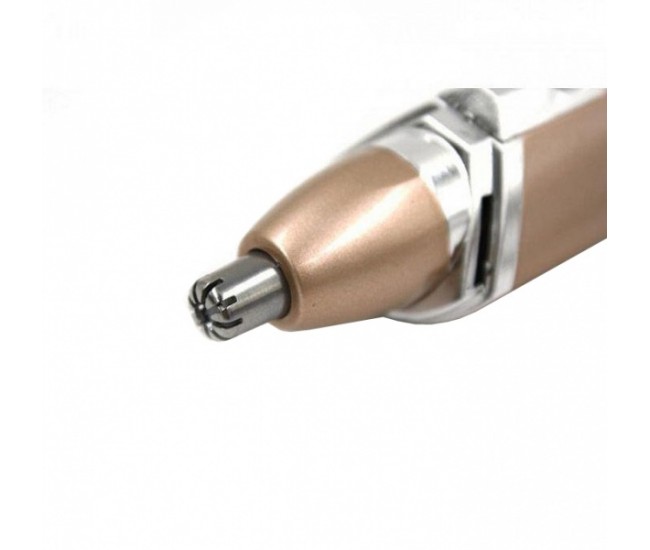 Set trimmer Gemei 2in1 pentru sprancene, nas si urechi GM3110GOLD Set trimmer Gemei 2in1 pentru sprancene, nas si urechi GM3110GOLD