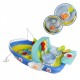Oferta! Jucarie de pescuit barcuta, cu undite, pestisori, sunete si lumini - 88995