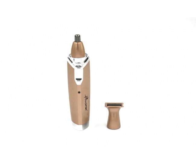 Set trimmer Gemei 2in1 pentru sprancene, nas si urechi GM3110GOLD Set trimmer Gemei 2in1 pentru sprancene, nas si urechi GM3110GOLD