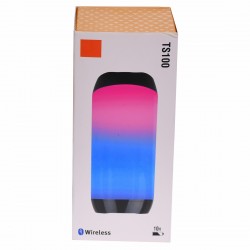 Boxa portabila reincarcabila, LED disco, putere 6 W, 2400 mAh, 10 ore autonomie