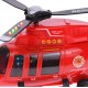 Elicopter de jucarie cu telecomanda, cu sunete, muzica si luminite, rosu