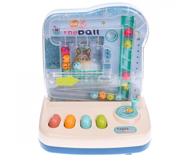 Jucarie interactiva de sortare bilute, dupa culori si modele, Roll The Ball, multicolor