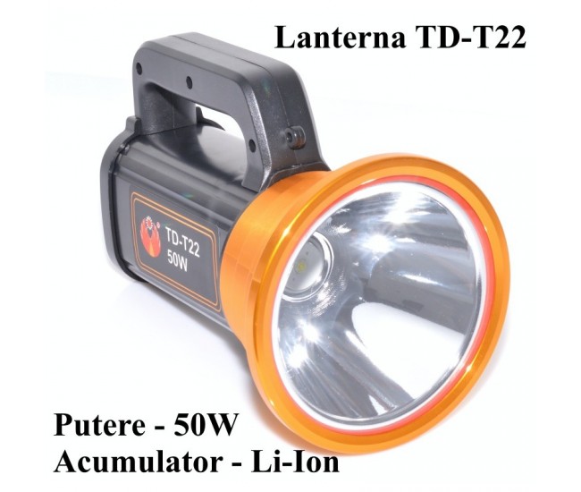 Lanterna profesionala, LED 50W + 50W 12 LED ,TD-T22, ALX-19A038