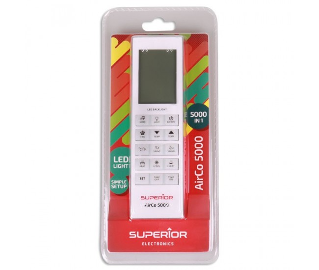 Telecomanda Universala Aer Conditionat Superior Electronics Airco 5000 in 1 - AIRCO5000