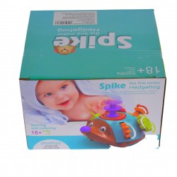 Arici de Jucarie cu 6 activitati pentru bebelusi, multicolor, montessori - 3315669