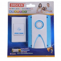 Sonerie usa wireless cu baterii, cu 32 de melodii, distanta pana la 100 m - DC7105ALBASTRU Sonerie usa wireless cu baterii, cu 32 de melodii, distanta pana la 100 m - DC7105ALBASTRU