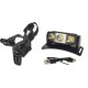 Lanterna cap, frontala, puternica, LED COB, incarcare prin USB, acumulator incorporat - J2301