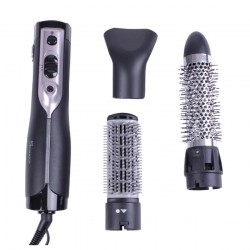 Set perie de par electrica pentru coafat 3 in 1, 1000 W, Alb, Surker - HB841 Set perie de par electrica pentru coafat 3 in 1, 1000 W, Alb, Surker - HB841