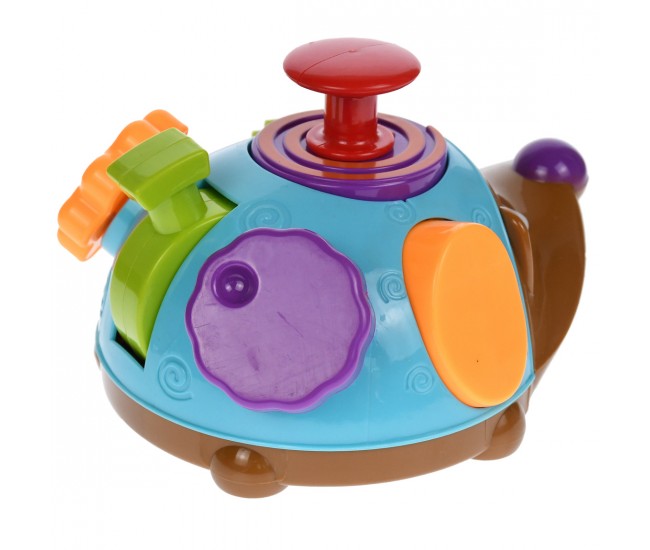 Arici de Jucarie cu 6 activitati pentru bebelusi, multicolor, montessori - 3315669