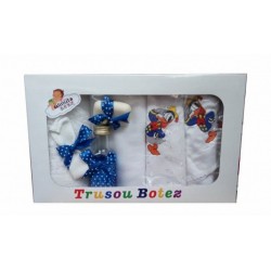 Trusou botez baieti cu Donald Duck  - set personalizat biserica TB31ALINUTA