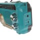 Radio MP3 Portabil Bluetooth, Incarcare solara, Lanterna, USB, TF, AUX, Albastru - PX778BLUE