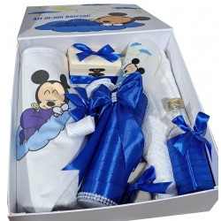 Set Trusou si lumanare pentru botez fetite si baieti, set complet pentru biserica ALBINUTA16 Set Trusou si lumanare pentru botez fetite si baieti, set complet pentru biserica ALBINUTA16