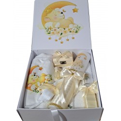 Set Trusou si lumanare pentru botez fetite si baieti, set complet pentru biserica ALBINUTA19 Set Trusou si lumanare pentru botez fetite si baieti, set complet pentru biserica ALBINUTA19