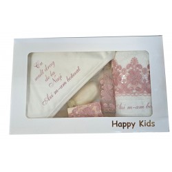Trusou botez, cu broderie, set complet pentru biserica - HPY11 Trusou botez, cu broderie, set complet pentru biserica - HPY11